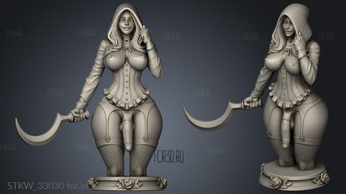 futa Daniela nsfw stl model for CNC