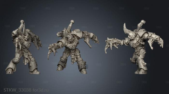 Gal Vorbak gwarsh GV stl model for CNC
