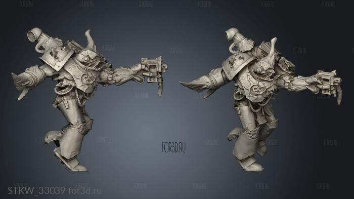 Gal Vorbak gwarsh GV stl model for CNC