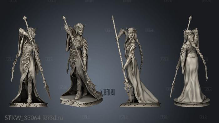 Galadriel stl model for CNC