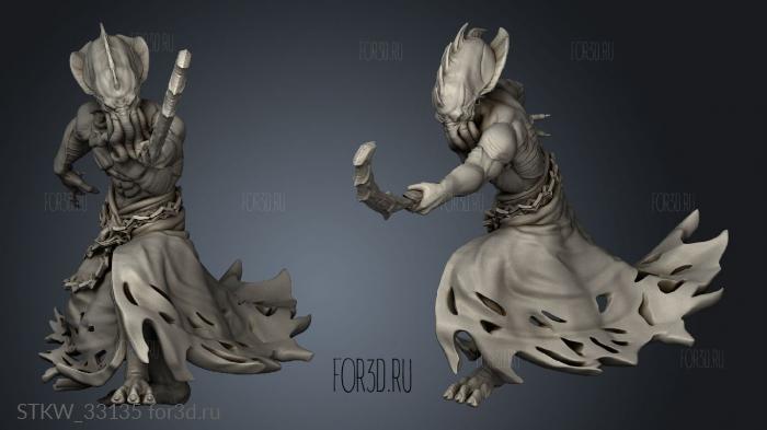 Deep Spawn stl model for CNC