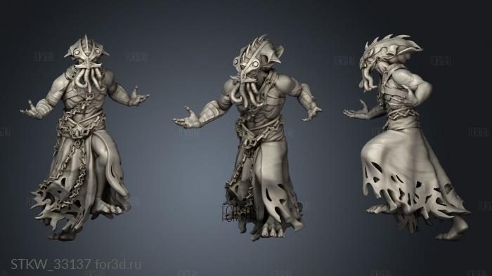 Deep Spawn stl model for CNC