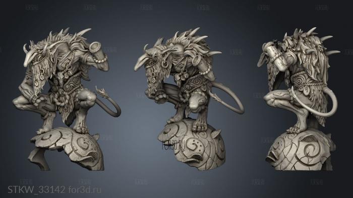 Gammel Gren the Elder stl model for CNC