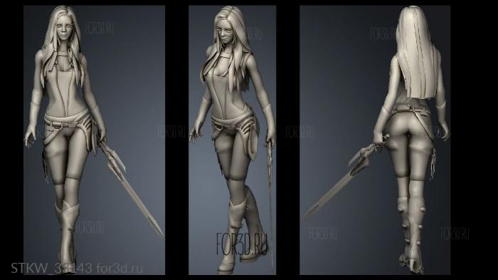 gamora gamora out stl model for CNC