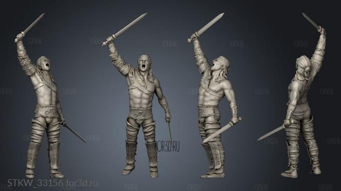 Gannicus stl model for CNC