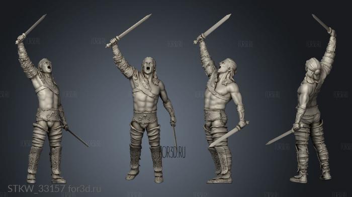 Gannicus stl model for CNC
