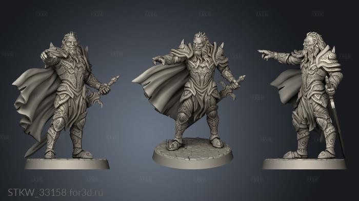 Ganon Kosoth Starbane stl model for CNC