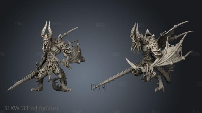 Garghal the Bloodthirsty Prince stl model for CNC