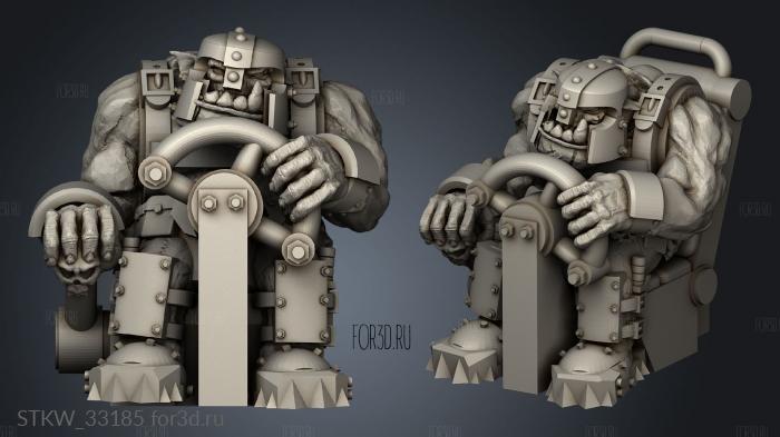 Gear Gets Lucky Crew Broozer driver stl model for CNC