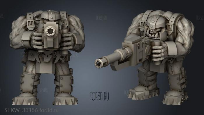 Gear Gets Lucky Crew Broozer Gunner stl model for CNC