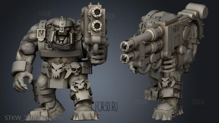 Gear Guts Lucky Scrap Gunners stl model for CNC