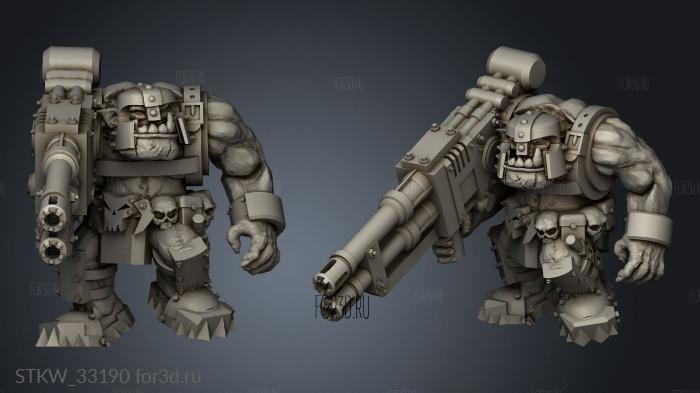 Gear Gets Lucky Scrap Gunners stl model for CNC