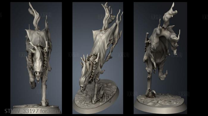 Geistmare Reapers Rider stl model for CNC