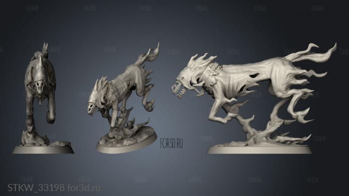 Geistmare Reapers Rider stl model for CNC