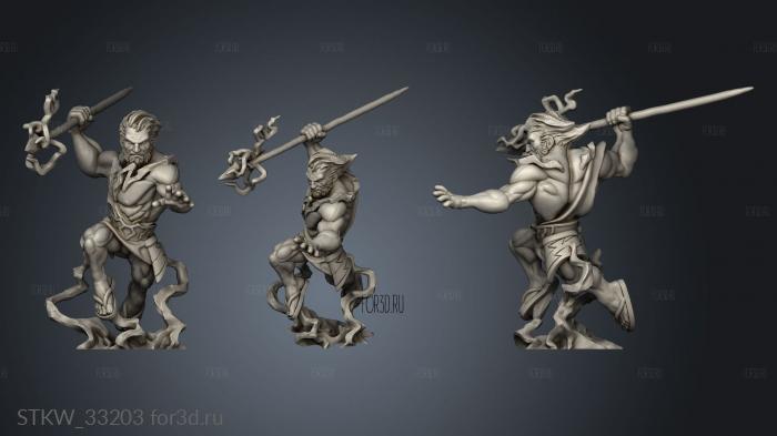 Genasi Lightning stl model for CNC