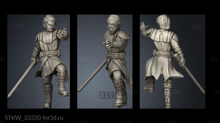 General Skywalker Action stl model for CNC