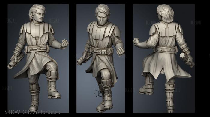 General Skywalker LED Kits Action stl model for CNC