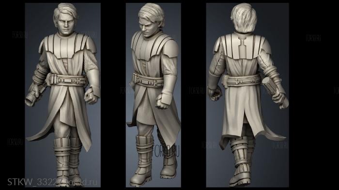 General Skywalker LED Kits Action stl model for CNC