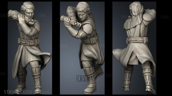 General Skywalker LED Kits Action stl model for CNC