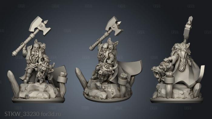 Generals hero stl model for CNC
