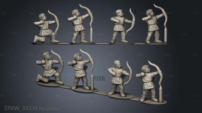 Generic Archers stl model for CNC