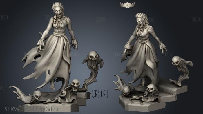 Ghost stl model for CNC