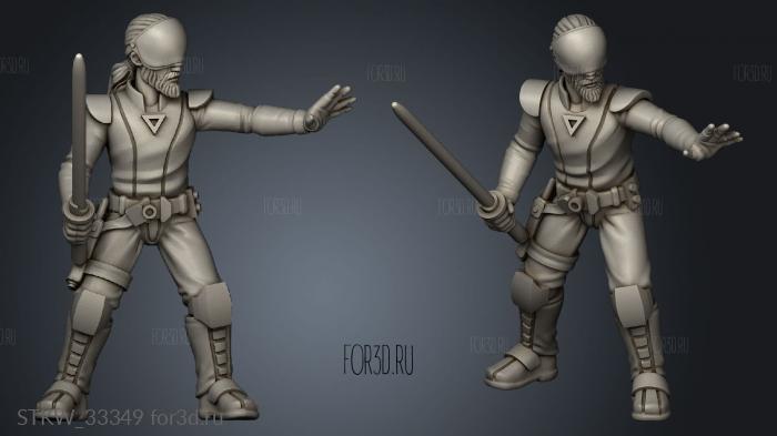 Ghost Crew Hera blaster stl model for CNC