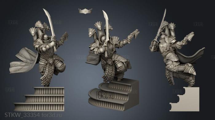 Ghost Knight Alpharius stl model for CNC