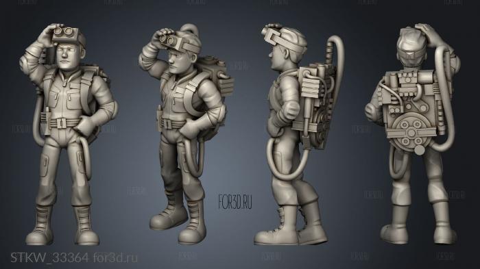 ghostbusters stl model for CNC