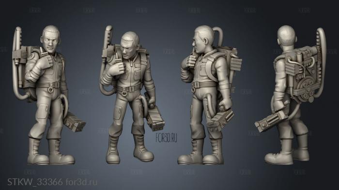 ghostbusters stl model for CNC