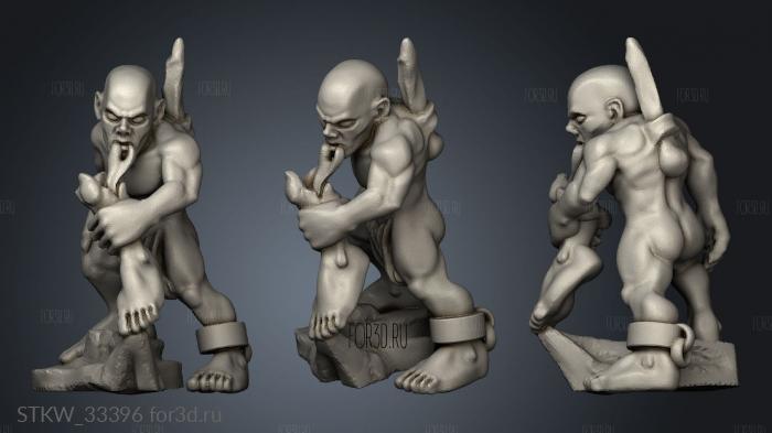 ghouls stl model for CNC