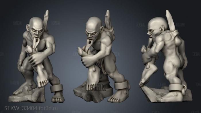 ghouls stl model for CNC
