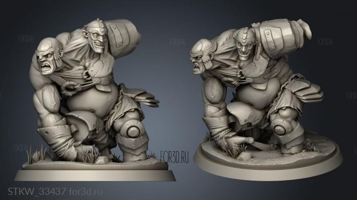 Giants Ettin stl model for CNC