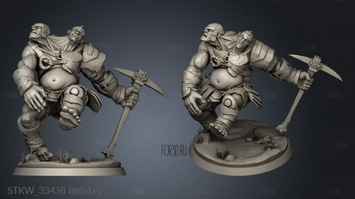 Giants Ettin stl model for CNC