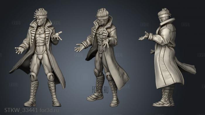 GIFT GAMBIT stl model for CNC