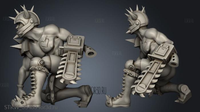 Girls valentine stl model for CNC