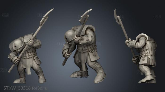 Gitzzz Spear stl model for CNC