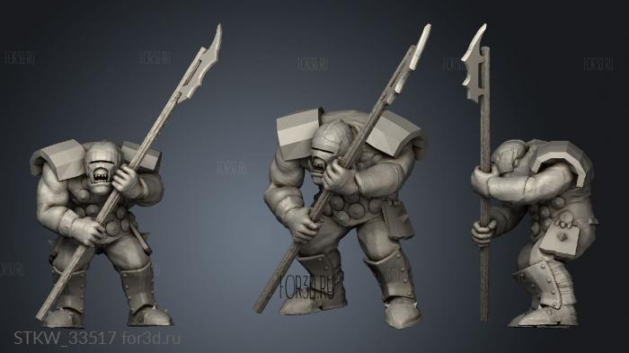 Gitzzz Spear stl model for CNC