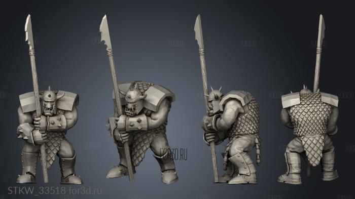 Gitzzz Spear stl model for CNC