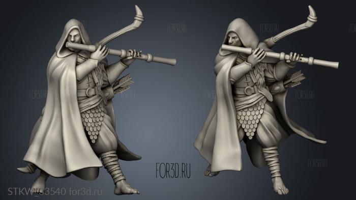 Glade Musician Watcher stl model for CNC
