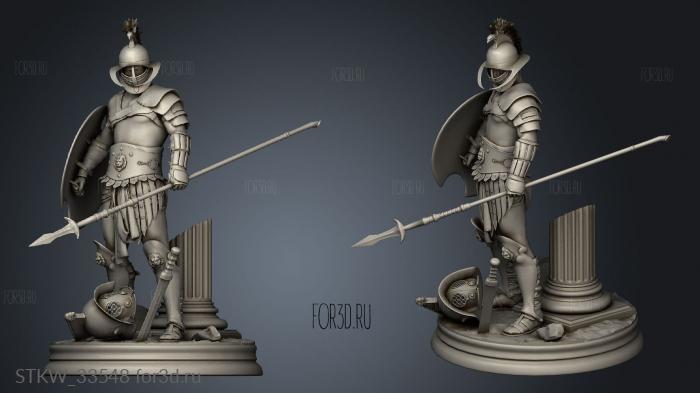gladiator arena stl model for CNC