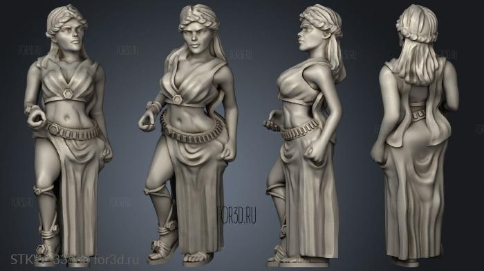 Gladiators Domina stl model for CNC