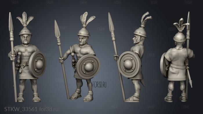 Gladiators Guard stl model for CNC