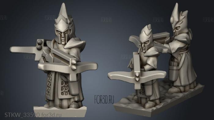 Crossbows stl model for CNC