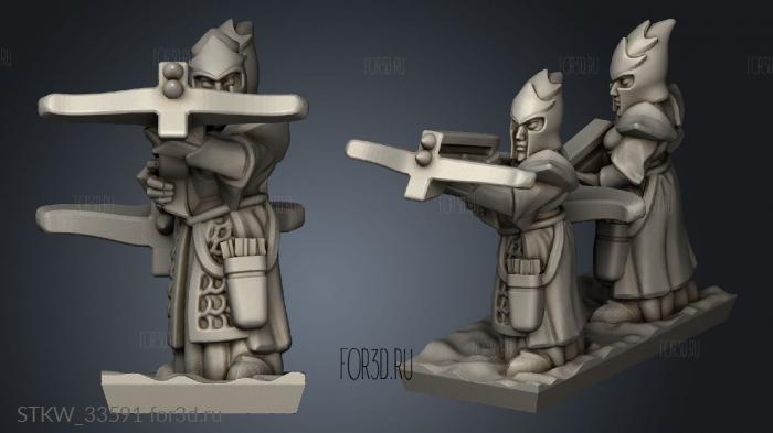 Crossbows stl model for CNC