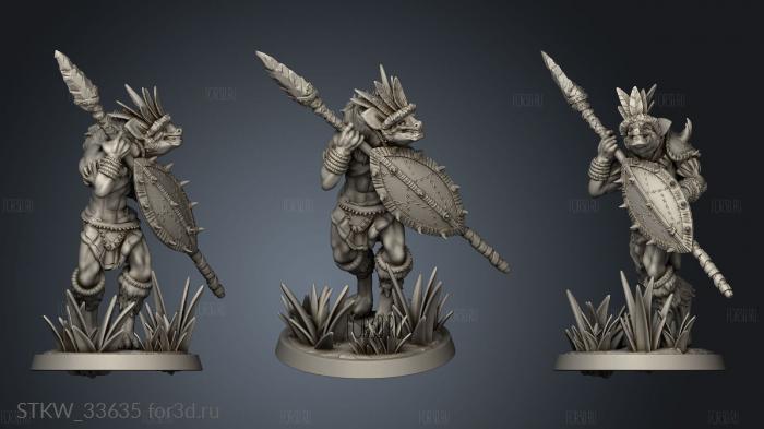 gnoll stl model for CNC