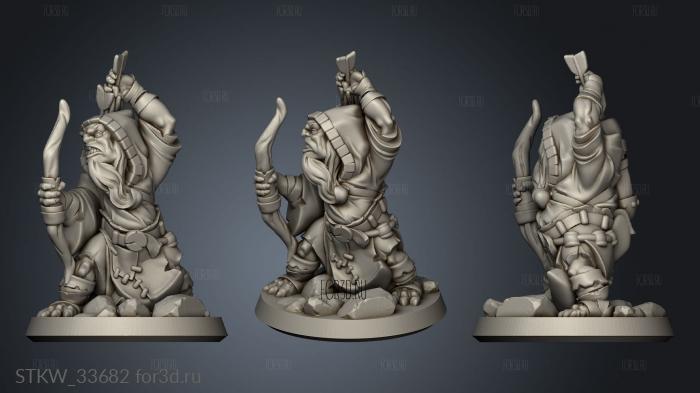 goblin stl model for CNC
