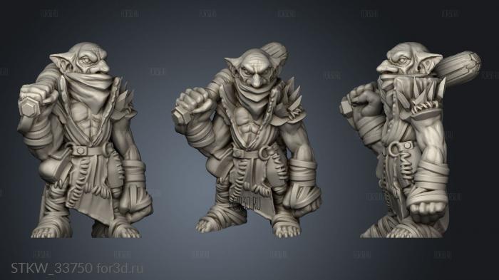 Goblin Thief 3d stl модель для ЧПУ