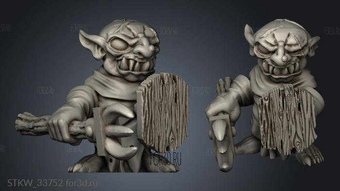 Goblin headers Duncan Shadow stl model for CNC