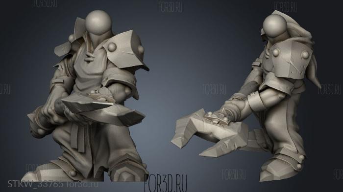 Goblin Knights Ticksaur Herd Tamer 3d stl модель для ЧПУ